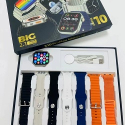 New Hotting (S10 PRO Max 7in1) 7 Sets Straps Smart Watch