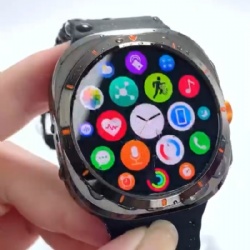 HW6 Pro+ Sport Smart Watch Waterproof NFC BT Call Hw6 Sport Watch ChatGPT Hw6pro Compass Watch